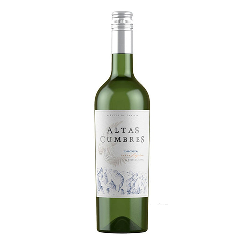 Vino blanco - Altas cumbres - Torrontés - Bodega Lagarde