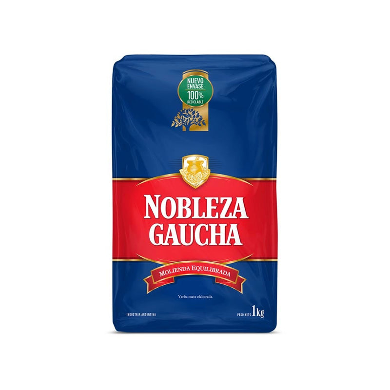 Yerba Mate - Azul Traditionnel - Nobleza Gaucha - 1kg